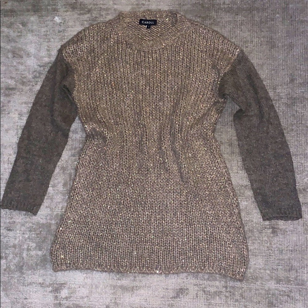 Carrol all Brown/Beige sweater! Ready for purchase